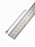 Замок-карабин СМ-951 (набор 5 шт.), 12×6 мм, с удлинительной цепочкой 7.5 см, цвет серебро - Фото 2