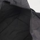 Сумка дорожная на молнии, наружный карман, цвет чёрный - Фото 3