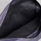 Сумка молодёжная на молнии "Тинейджер" , 1 отдел, 2 наружных кармана, цвет серый - Фото 5