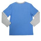 Джемпер для мальчика, рост 110 см, цвет голубой/серый меланж Н559 - Фото 7