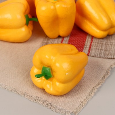 Муляж «Перец», жёлтый
