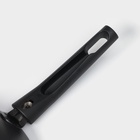 Сковорода-вок, d=24 см, съёмная ручка, антипригарное покрытие, алюминий, чёрная - Фото 5