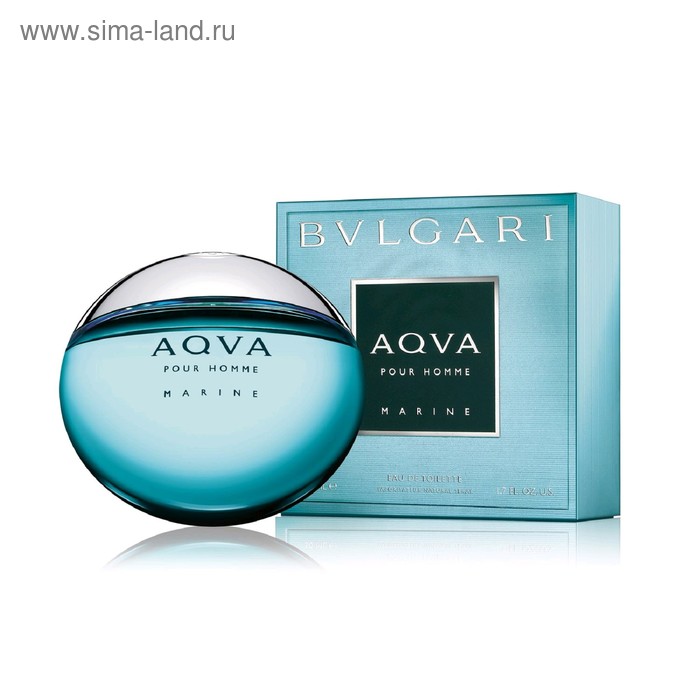 Туалетная вода Bvlgari Aqva Pour Homme Marine, 50 мл - Фото 1