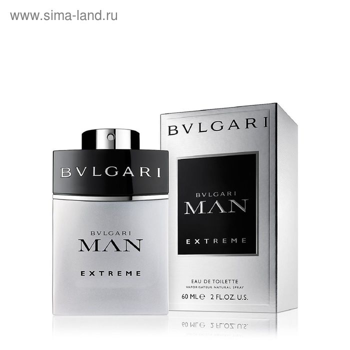 Туалетная вода Bvlgari Man Extreme, 60 мл - Фото 1