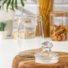Банка для хранения сыпучих продуктов Paşabahçe Cesni, 1.1 л, стекло, прозрачная - Фото 8