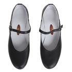 Туфли народные женские, длина по стельке 24 см, цвет чёрный - Фото 2