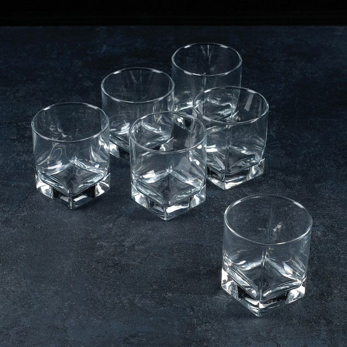 Набор стеклянных стаканов для виски Baltic, 310 мл, 6 шт