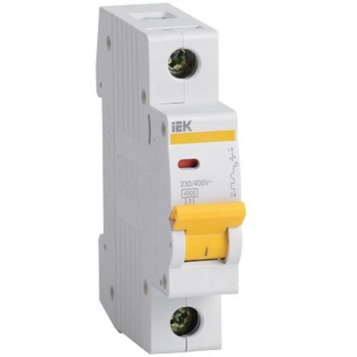Выключатель автоматический IEK, однополюсный, C 32 А, ВА 47-100, 10 кА, MVA40-1-032-C