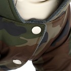 Комбинезон зимний для животных «Камуфляж», S (ДС 20-22, ОГ 32-34 см, ОШ 26 см), микс - фото 23223958