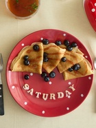 Тарелка Доляна «Красный горох», d=27 см, керамика, красная - Фото 5