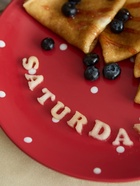 Тарелка Доляна «Красный горох», d=27 см, керамика, красная - Фото 7