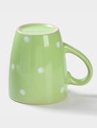 Кружка Доляна «зелёное Горох», 360 мл, керамика, зелёная - Фото 3