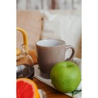 Кружка Доляна «Дымка», 360 мл, керамика, цвет коричневый - Фото 7