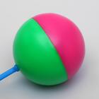 Игрушка-неваляшка "Мышь на шаре", микс цветов - Фото 3