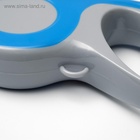 Рулетка «Молния», 3 м, до 11.5 кг, синяя - фото 65278759