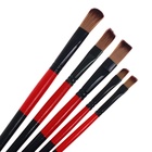 Набор кистей для рисования, нейлон, 5 штук, Calligrata, плоские, международный размер - Фото 4