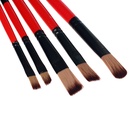 Набор кистей для рисования, нейлон, 5 штук, Calligrata, плоские, международный размер - Фото 5