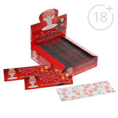 Папиросная бумага, аромат «Вишня», 10.7×4.2 см, 25 листов