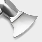 Молоток для мяса с топориком Доляна, 28 см, серебристый - Фото 4