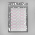 Набор патчей для наращивания ресниц, с разметкой, 5 листов по 14 шт - Фото 3