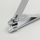 Кусачки - книпсер педикюрные, скошенное лезвие, 10 см - Фото 5