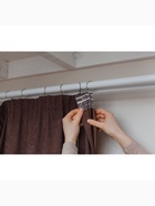 Крючок для штор, 6.8×3.8×0.2 см, 20 шт., цвет серебряный - Фото 7