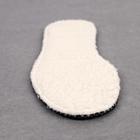 Стельки для обуви, двухслойные, окантовка, 38 р-р, пара, цвет белый - Фото 3