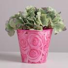 Кашпо для цветов «Розы», 0.8 л, 11×12 см - Фото 2