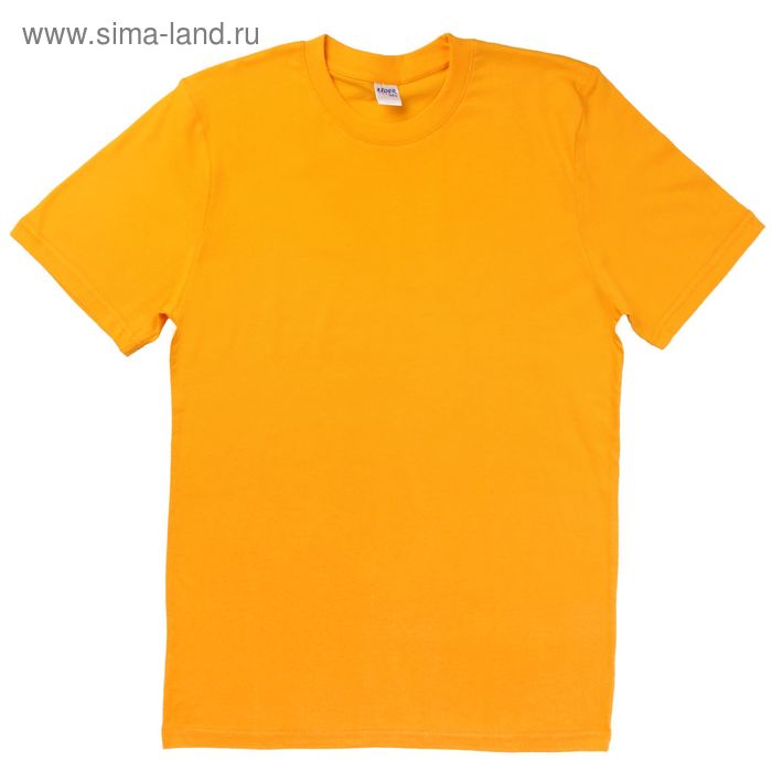 Футболка мужская, цвет жёлтый, размер 48 - Фото 1
