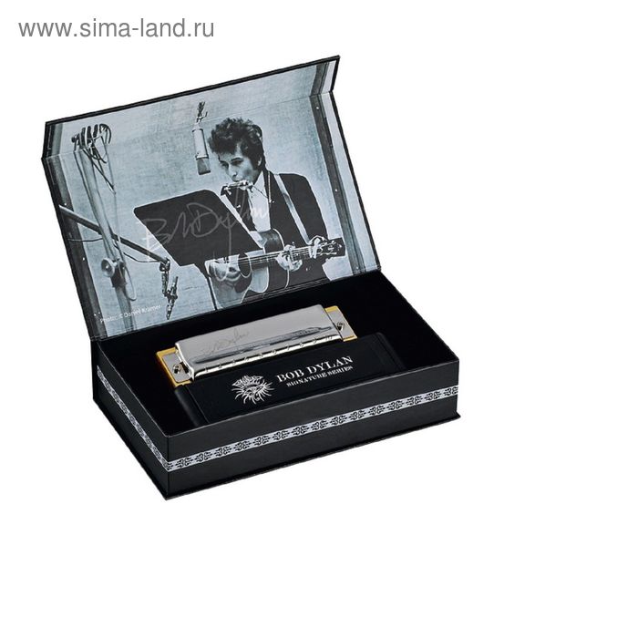 Губная гармошка Hohner M589016 Bob Dylan - Фото 1