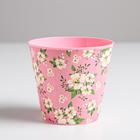 Кашпо для цветов «Нежность», 0,8 л, 11 х 12 см - Фото 1