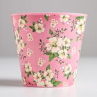 Кашпо для цветов «Нежность», 0,8 л, 11 х 12 см - Фото 2