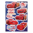 Часы-раскраска "Всегда первый" Тачки, 25 см - Фото 7