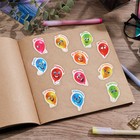 Наклейки-оценки «Воздушные шарики», 11×18 см - Фото 2