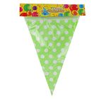 Гирлянда "Горошек", 230 см, цвет зелёный - Фото 3