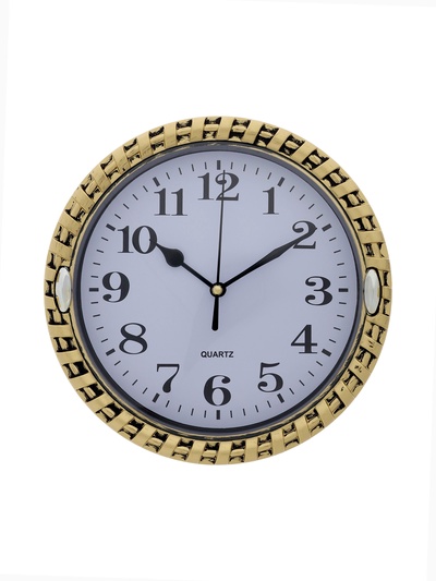 Часы настенные интерьерные «Плетёнка», плавный ход, d=21 см, циферблат 17 см