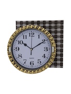 Часы настенные интерьерные «Плетёнка», плавный ход, d=21 см, циферблат 17 см - Фото 6