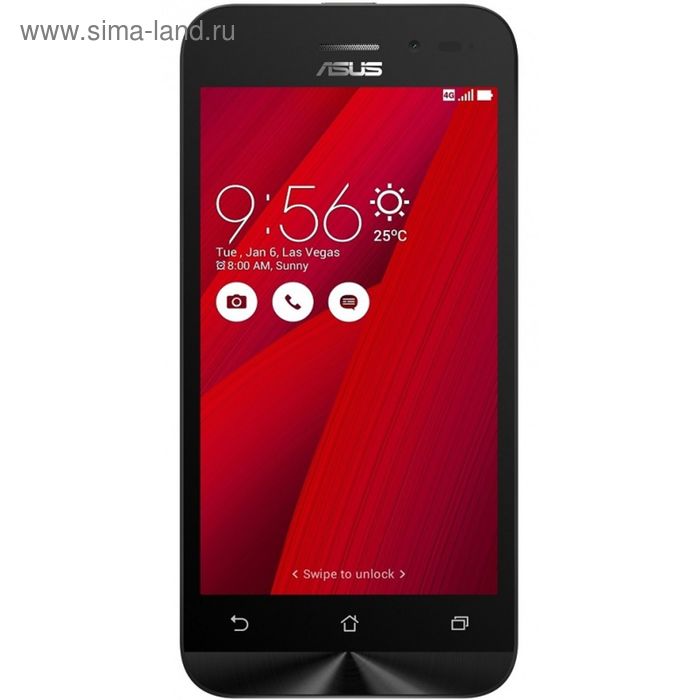 Смартфон ASUS ZenFone Go ZB450KL 8Gb Красный - Фото 1