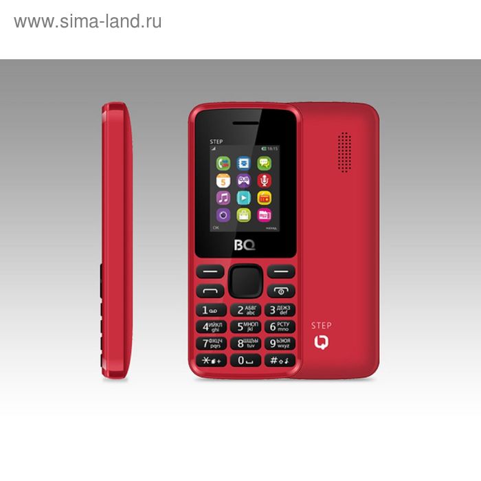 Сотовый телефон BQ M-1830 Step Красный -БЕЗ СЗУ- - Фото 1