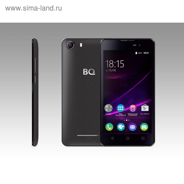 Смартфон BQ S-5065 Choice Черный 5,0" IPS, 854*480, 8Gb, 1Gb RAM, 8Mp+2Mp - Фото 1