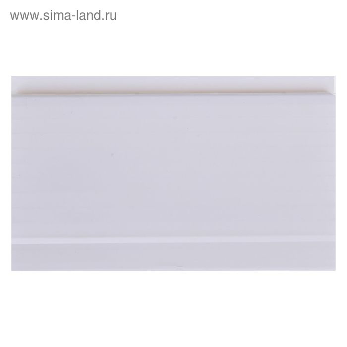 Панель ПВХ Белая матовая панель  2700x250x8  10 шт - Фото 1