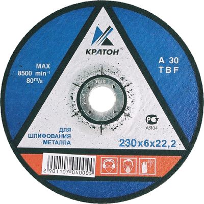 Круг "Кратон" для шлифования A30TBF 115х6,0х22,2