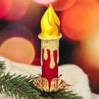 Ёлочная игрушка «Свеча» h=8.7 см, МИКС - Фото 2