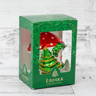 Ёлочная игрушка «Домик», ручная работа, d=7.4 см - Фото 2