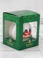 Ёлочный шар «Снегири», новогодний, d=7.5 см, МИКС - Фото 5