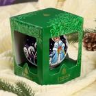 Ёлочный шар «Любава», новогодний, d=8.5 см, МИКС - Фото 3