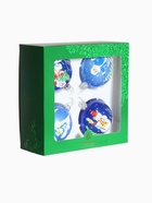 Ёлочные игрушки «В гостях у сказки» d=7.5 см (набор 4 шт.) 1721485