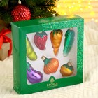 Ёлочные игрушки «Овощи» (набор 7 шт.) - Фото 2