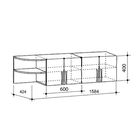 Антресоль универсальный Алла 5 Венге - Фото 2