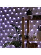 Гирлянда «Сеть» 1.6 × 1.6 м, IP20, тёмная нить, 144 LED, 8 режимов, 220 В, свечение белое - фото 6822592